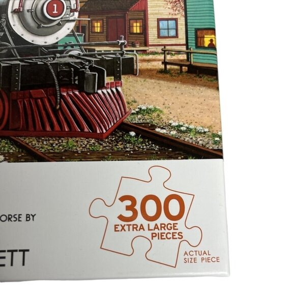 Puzzle Collector Rose Art 300 Piece Puzzle The Iron Horse by Mike Bennett - Picture 5 of 5